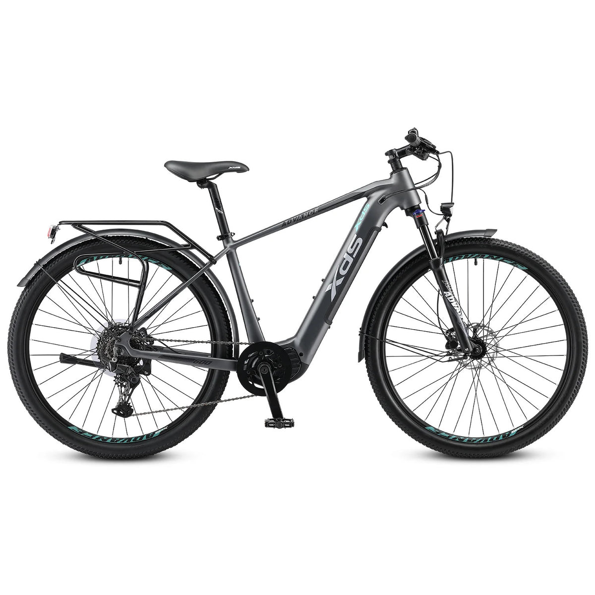 XDS Advance 600 Electric Mountain Bike Matt Grey