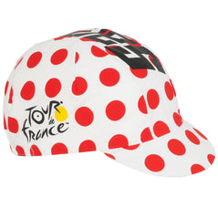 Santini Cycling Cap Tour De France Polka Dots