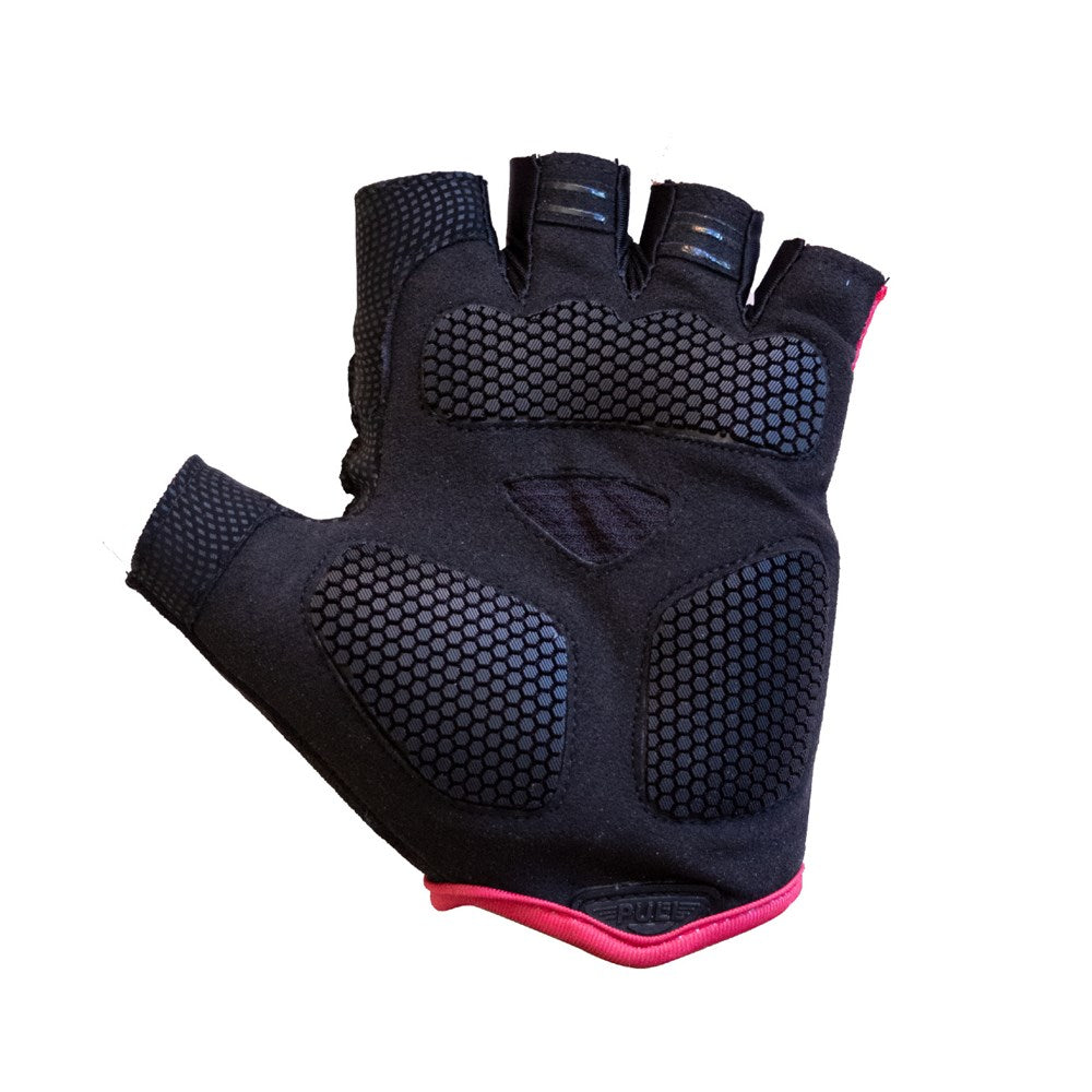 Azur S7 Fingerless Gloves Red