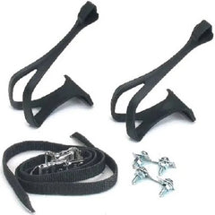 *CLOSEOUT* Bikelane Racer Toe Clip and Strap Pair