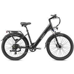 *NEW* ICON EB-ONE Step Thru E-Bike Coffee Black