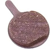 Baradine  Disc Brake Pad - Promax Compatible DSK 320. 2 thin pads, backing plate 24.9mm