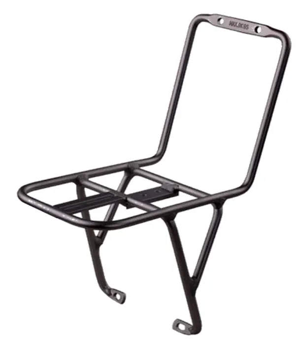 Pro Series Front Alloy Carrier Rack  Black