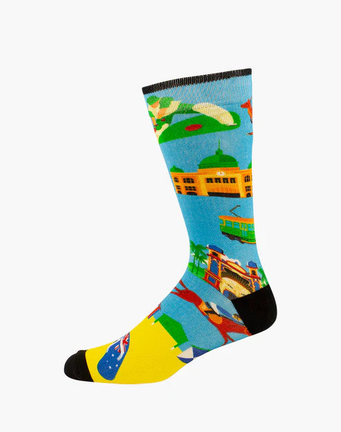 Bamboozld Mens Melbourne Bamboo Sock 7-11