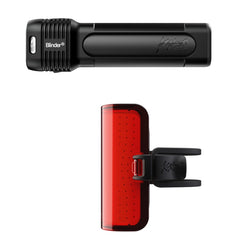 Knog Blinder 1400 & Mid Cobber Reflex 170 Bike Light Set