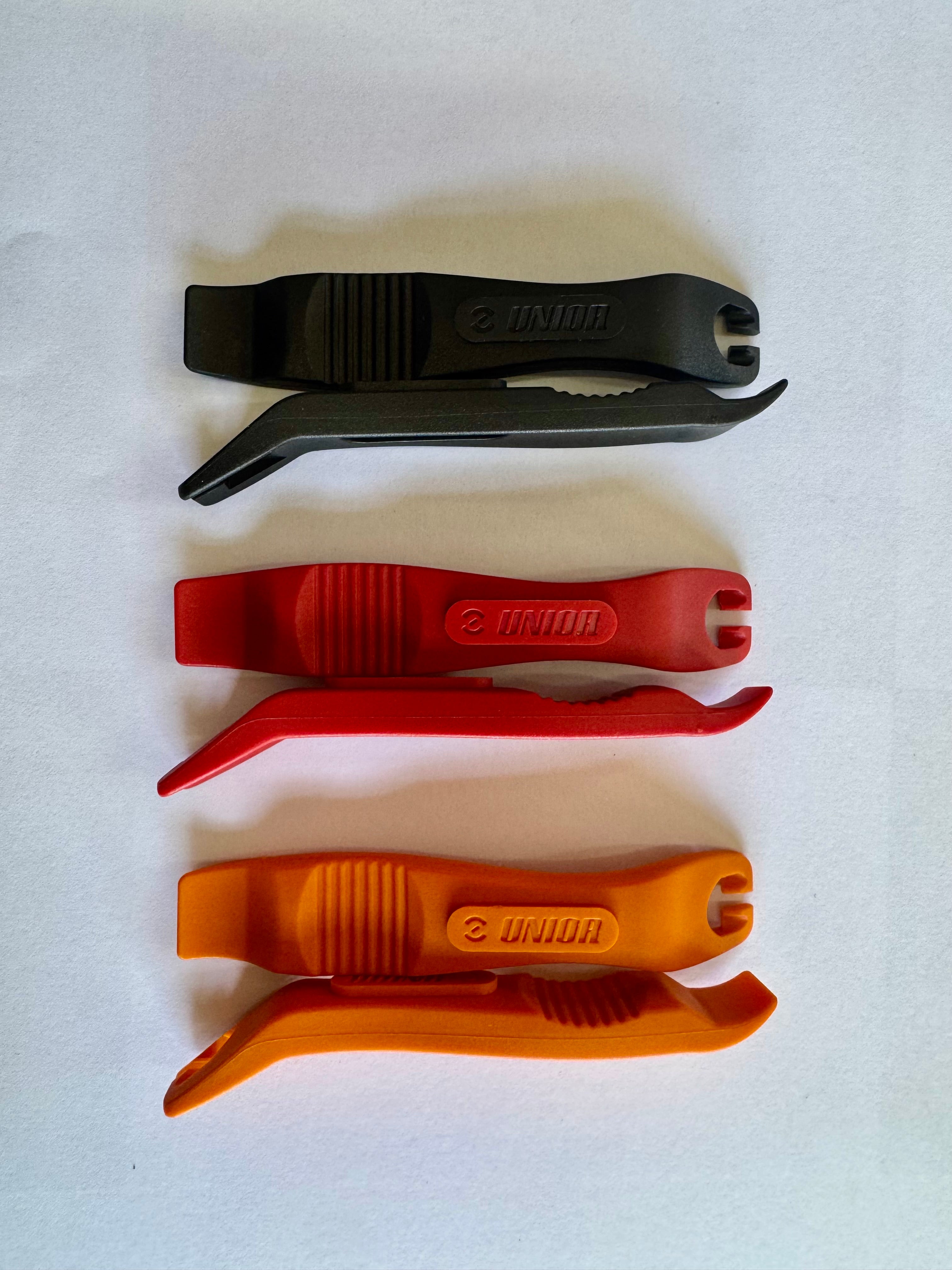 Unior Tyre Levers Set of 2 Levers Assorted Colours