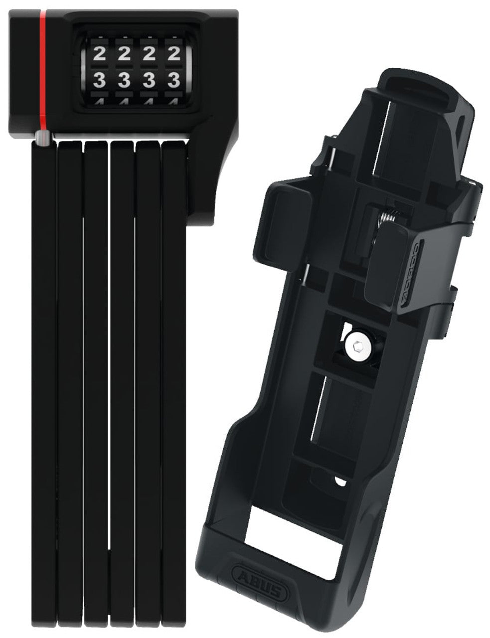 Abus Bordo 5700 Combo Combination Folding Lock Black 80cm