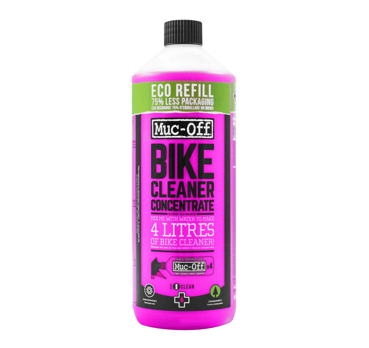 Muc-Off Bike Cleaner Nano Tech Concentrate 1 Litre