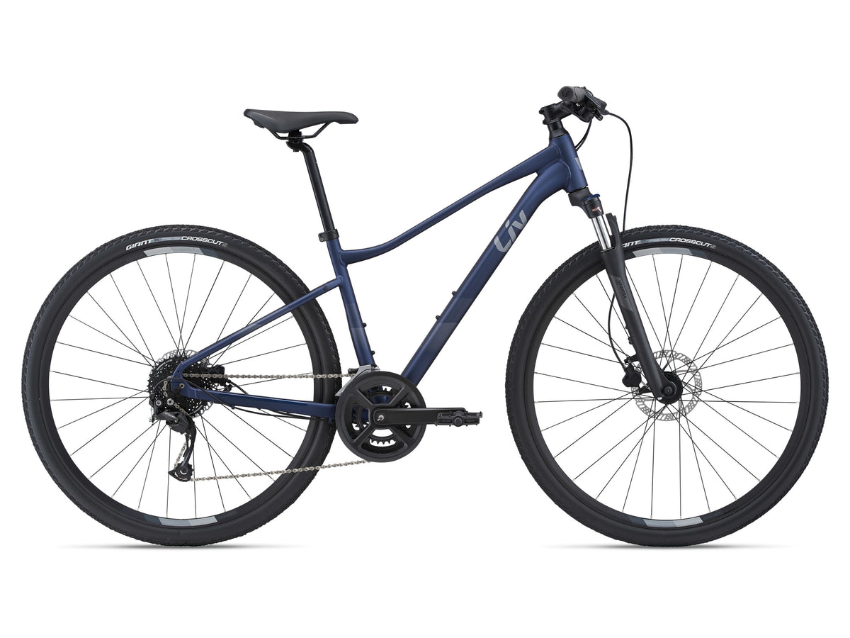Liv Rove 2 Disc Womens Hybrid Bike Eclipse