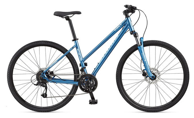 Jamis DXT A2 Step Over Womens Hybrid Bike Frost Blue
