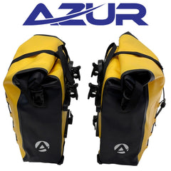 *CLOSEOUT* Azur Waterproof Touring Pannier Set Yellow