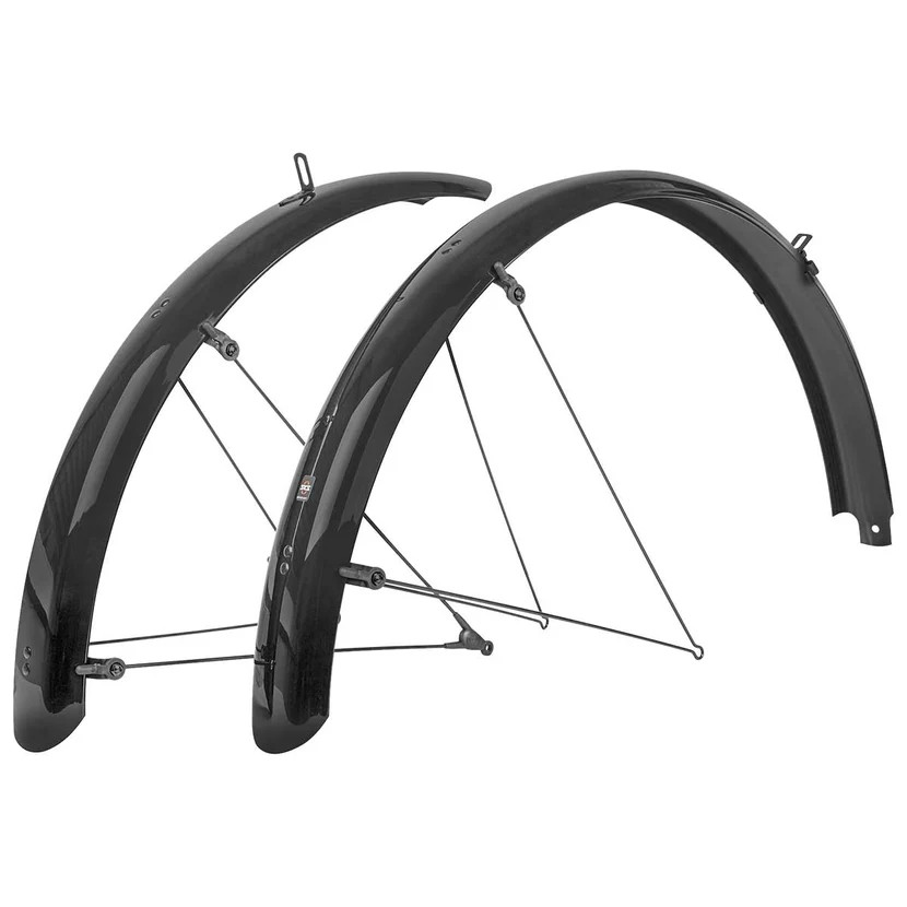 SKS Bluemels Basic 20" 60 mm Mudguard Set  Black