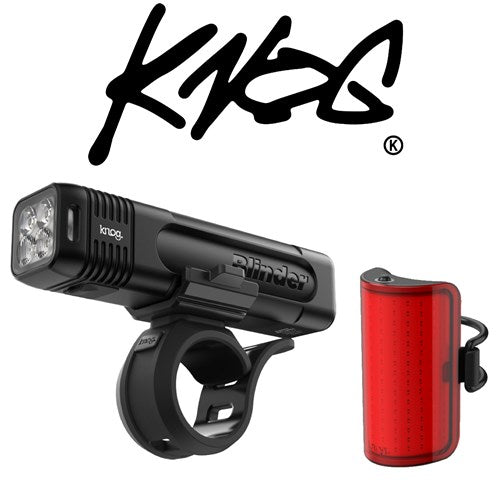 Knog Blinder 1000 & Cobber 170 Bike Light Set