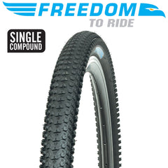 Freedom To Ride MTB Tyre Off Road  Black 29"