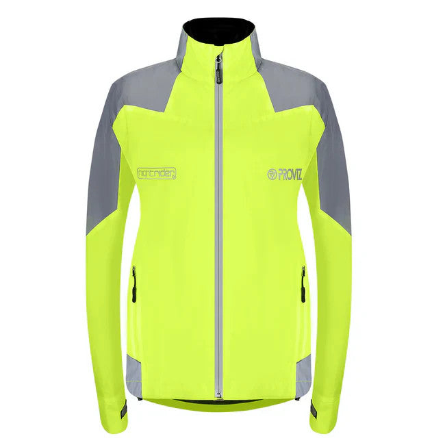 Proviz Nightrider Jacket Womens Neon Yellow  High Visibility Jacket
