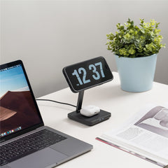 Quadlock Dual Desk Mount Wireless Charger