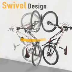 Rotatable Bicycle Storage Hanger (26" - 29" Wheel, Max 25kg)