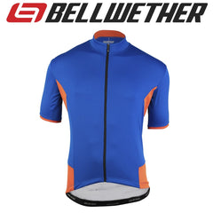 Bellwether Distance  Cadence Mens Unisex Cycling Jersey Royal Blue