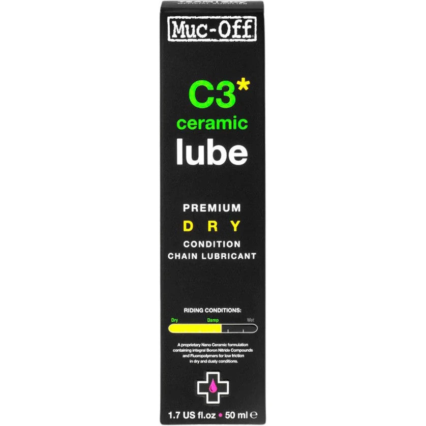 *CLOSEOUT* Muc-Off C3 Ceramic Premium Dry Chain Lubricant 50ml