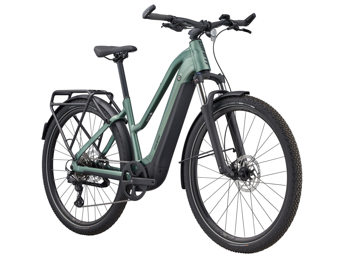 Giant Explore E + 1 Hybrid E-bike Misty Forest Green