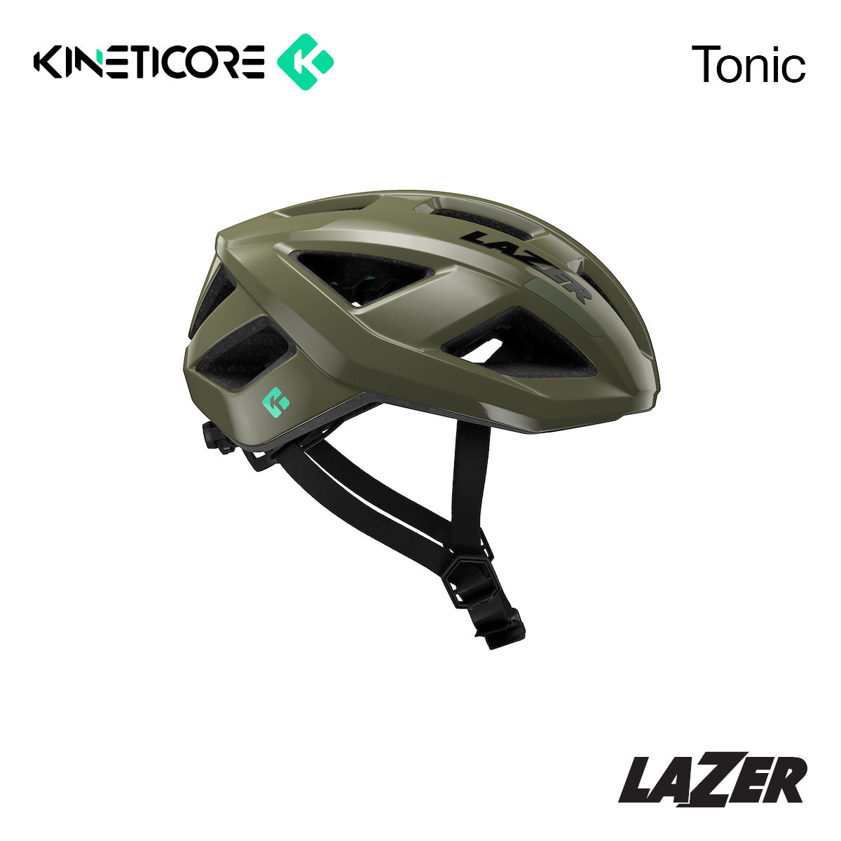Lazer Tonic Kineticore Bike Bicycle Helmet Pine Green