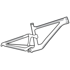 Lizard Skin Bike Frame Protection Kit Clear