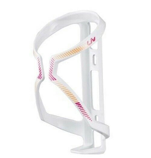 Liv Airway Sport Bidon Bottle Cage White/Purple/Orange