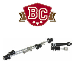 Security Quick Release Locking Skewer Set With Key Black