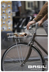 Basil Portland Carrier Rack Front  Black