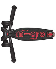 Micro Maxi Deluxe Pro 3 Wheel Scooter Black/Red