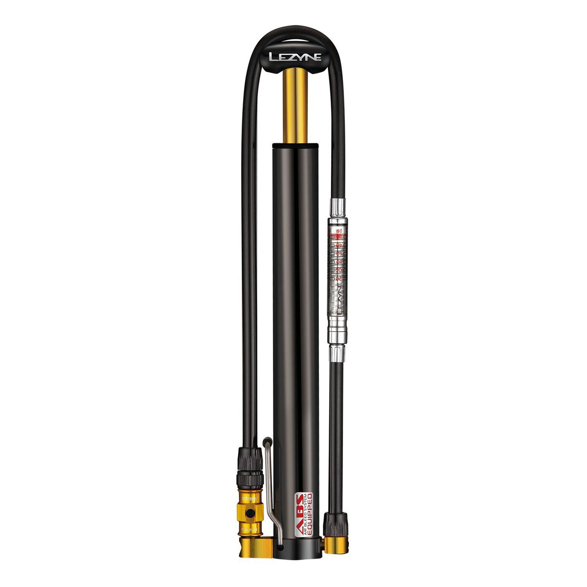 Lezyne Micro Floor Drive HVG Pump with Guage Black