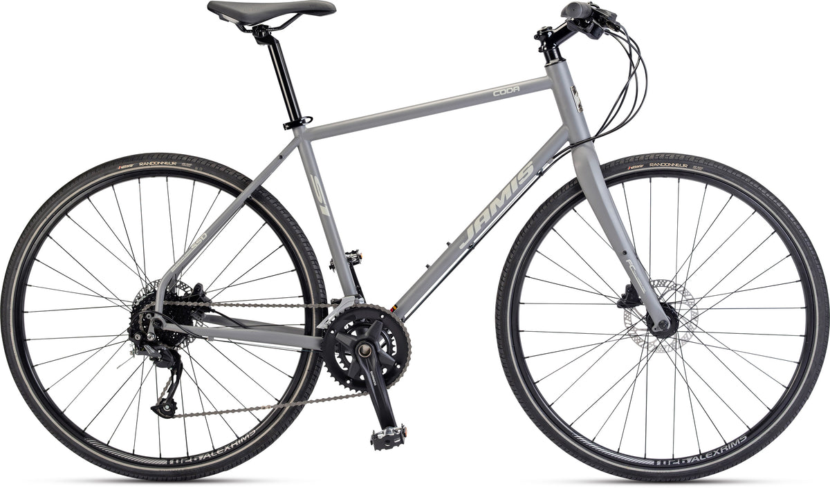 Jamis Coda S1 Flat Bar Road Bike Smoke 2021
