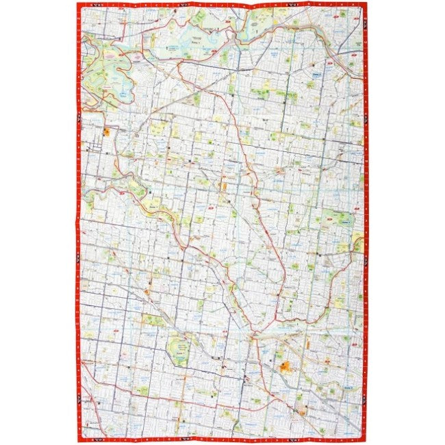 Would Rid Map Where to Ride Map Melbourne Map 1 Central and Inner Suburbs 2nd Editio ...