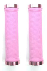 Trigram Lock-On Dual Clamp MTB Grips Pink