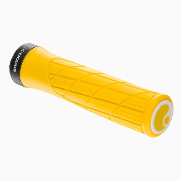 Ergon GA2 Lock On Hand Grips Yellow Mellow