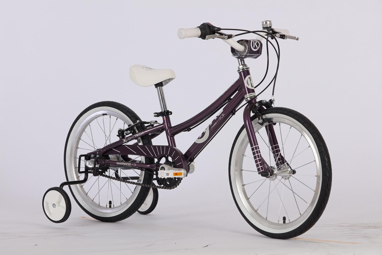 ByK E-350 x3i Internal Geared Kids Bike Purple Night