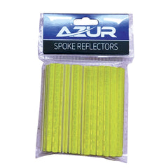 Azur Spoke Reflectors Neon Yellow  36