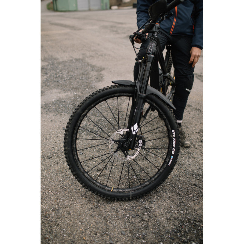 Zefal Front Mudguard Zefal Deflector FM30 Fork Mounted MTB Front