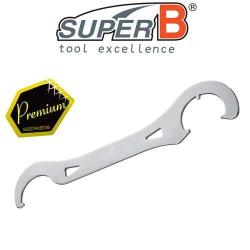SuperB Double Ended Bottom Bracket Lock Ring Hook Spanner TBBB20
