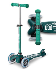 Micro Mini Deluxe 3 Wheel Scooter ECO Deep Green