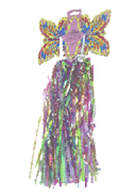 Bike Streamers Translucent Green, Blue and Purple 2799 – Melbourne Bicycles