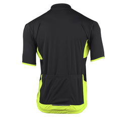 *CLOSEOUT* Bellwether Distance  Cadence Mens Unisex Cycling Jersey Black Citrus