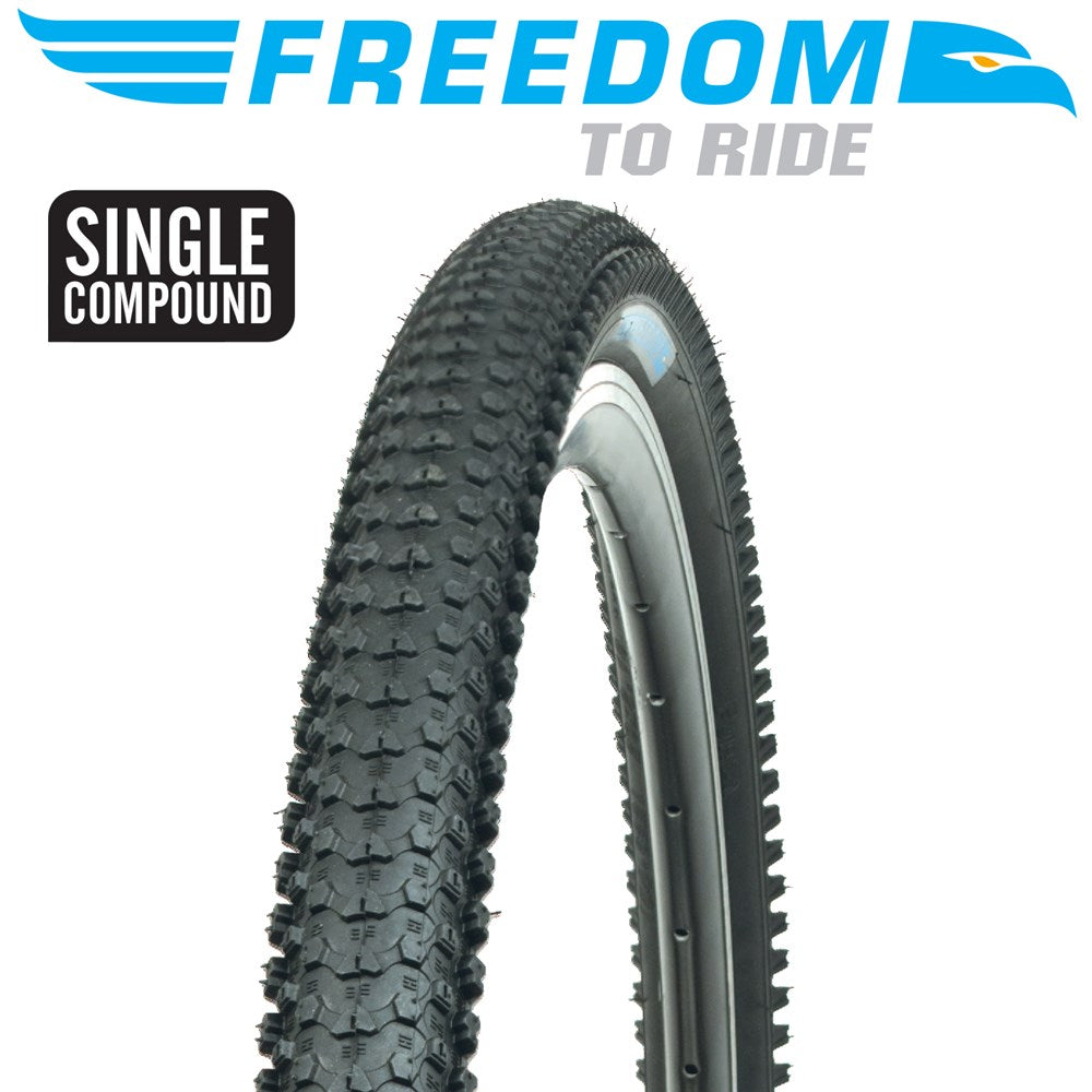 Freedom To Ride MTB Tyre Off Road Black 27.5"