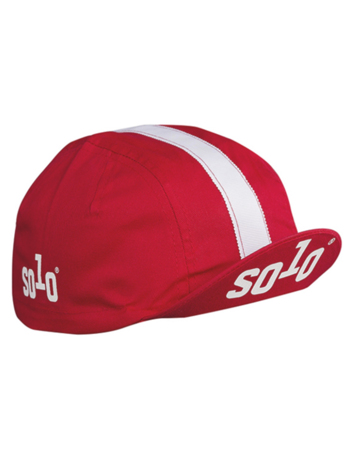 Solo Retro Cycling Cap Red
