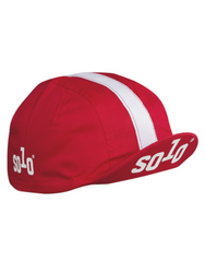Solo Retro Cycling Cap Red