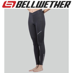 *CLOSEOUT* Bellwether Thermaldress Womens Long Knick Cycling Tights with Pad Black