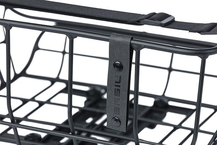 Basil Portland Rear Basket MIK Fitting 25L Black