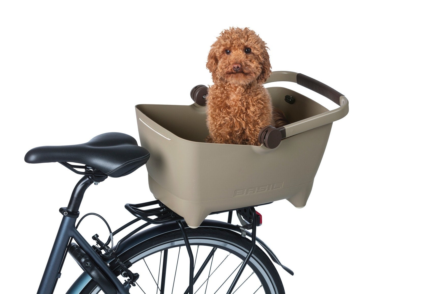 Dog Basket Pet Bike Seat Dog Basket Pet Rider Rear Bicycle Seat