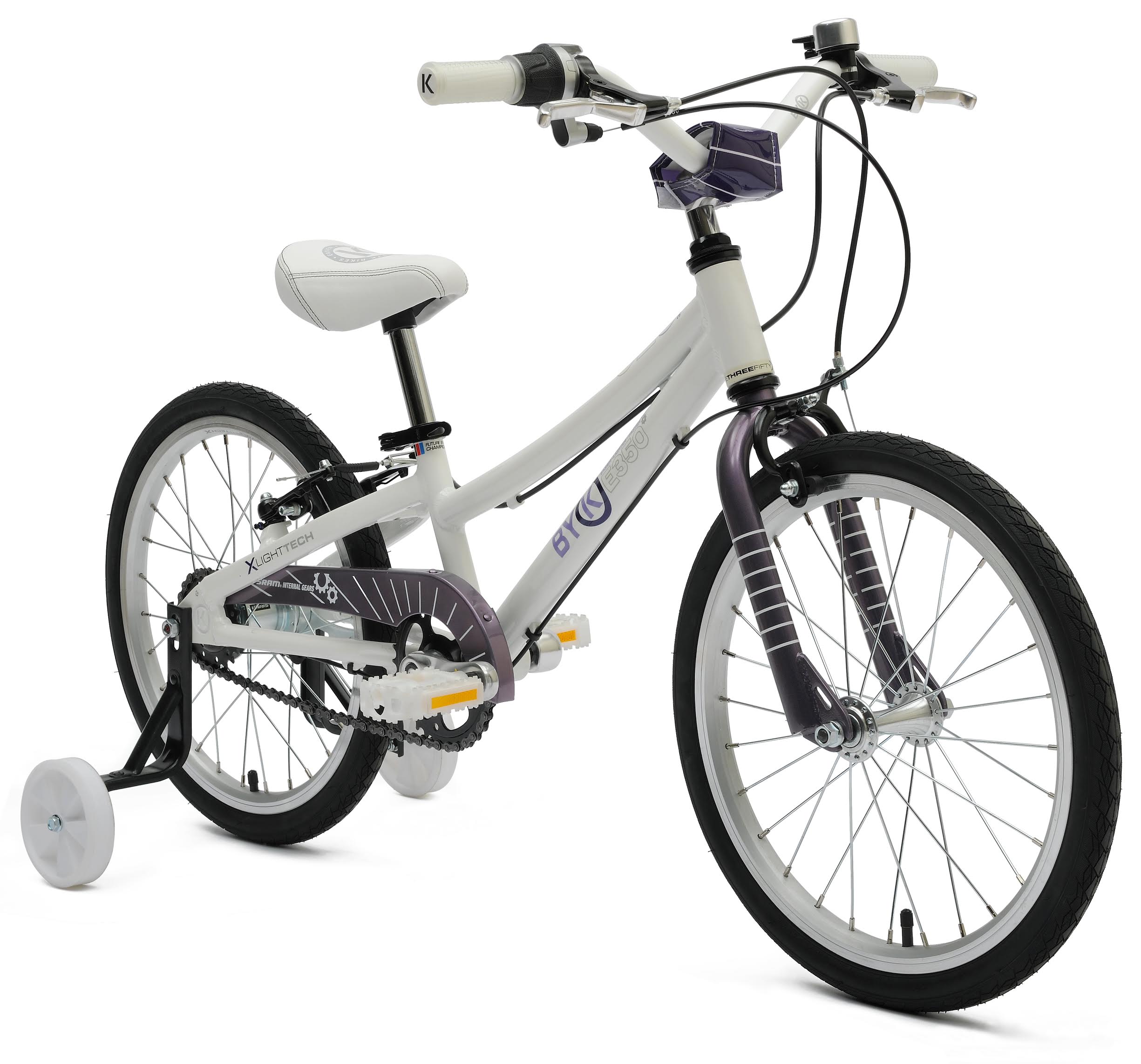 ByK E-350 x3i Internal Geared Kids Bike Purple Night