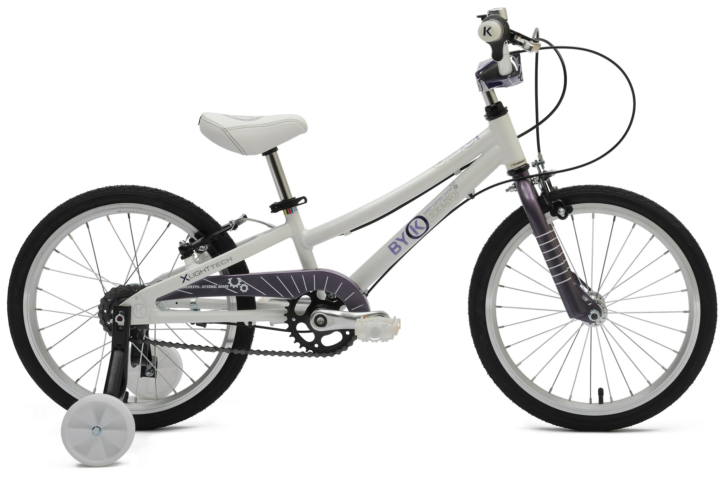 ByK E-350 x3i Internal Geared Kids Bike Purple Night